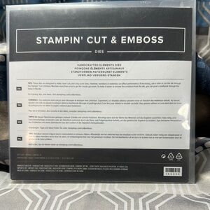 Stampin' Up! Black and White Cut & Emboss Dies